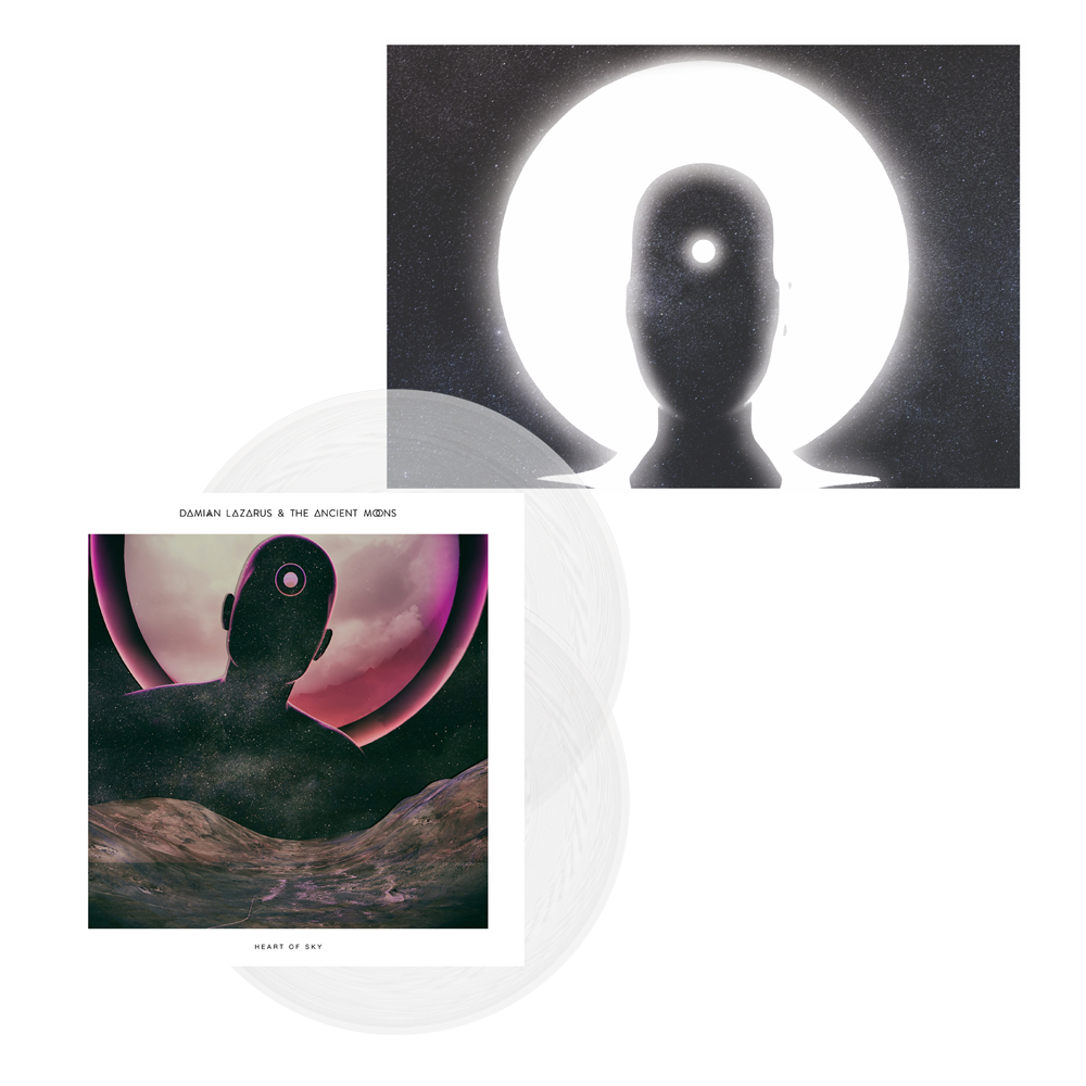 Heart Of Sky Clear Double LP by Damian Lazarus & The Ancient Moons