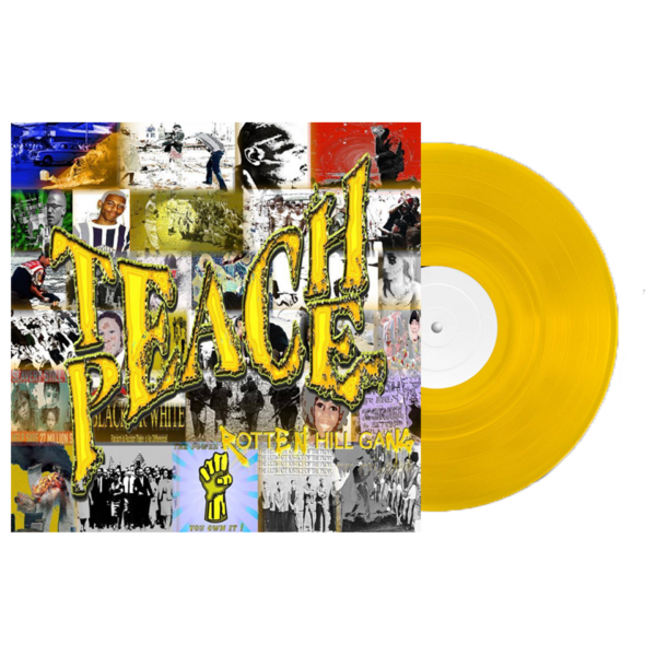Teach Peace Gold LP by Rotten Hill Gang