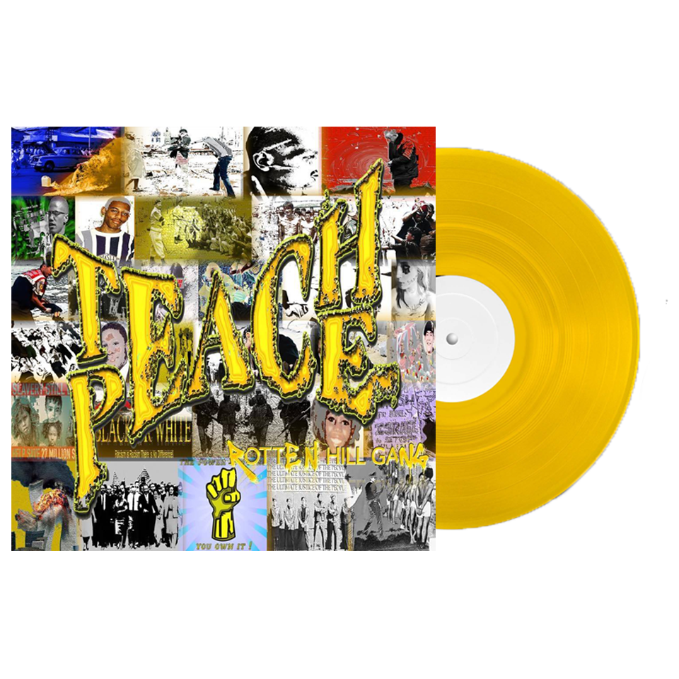 Teach Peace Gold LP by Rotten Hill Gang