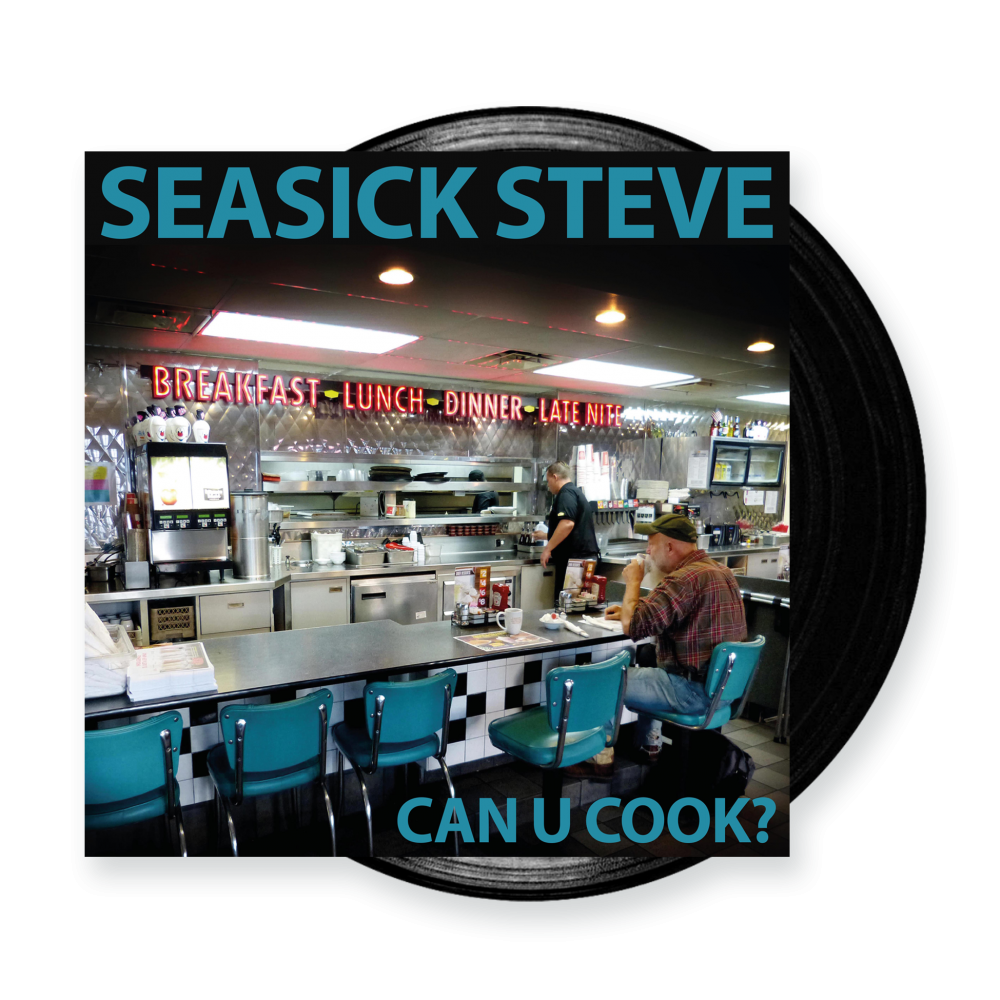 Can U Cook? Black Heavyweight LP by Seasick Steve