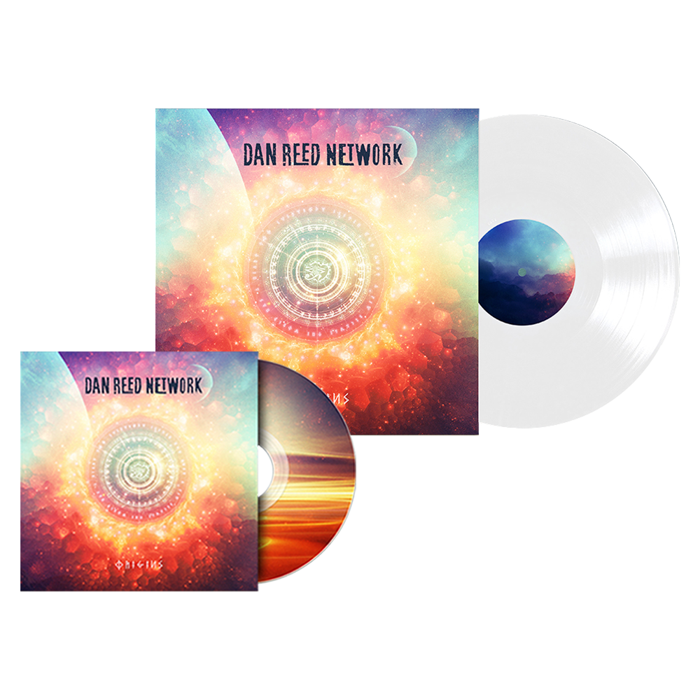 Origins CD Album + White Vinyl by Dan Reed Network