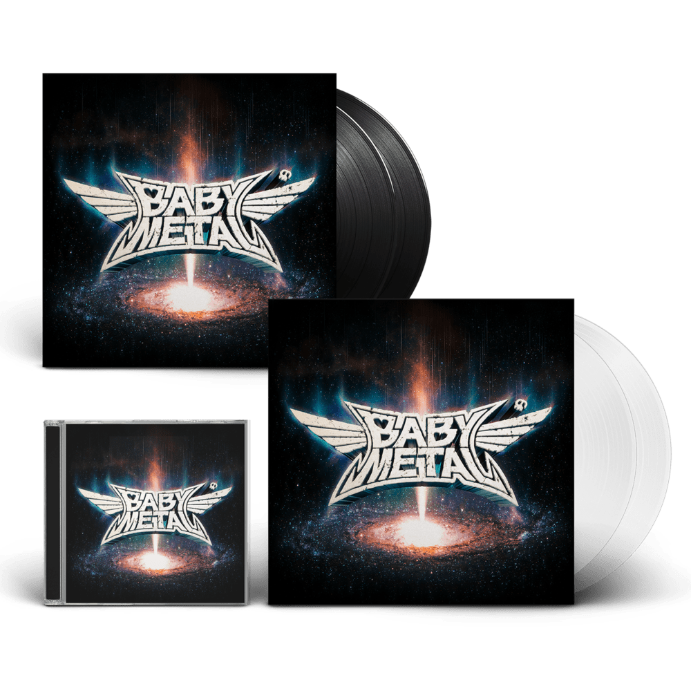 Metal Galaxy CD + Black Double Vinyl + Transparent Double Vinyl by Babymetal