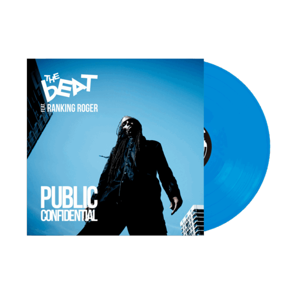 Public Confidential Blue Transparent Heavyweight LP - The Beat