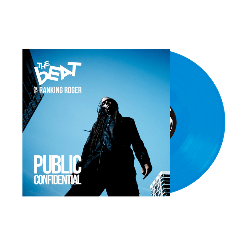 Public Confidential Blue Transparent Heavyweight LP by The Beat