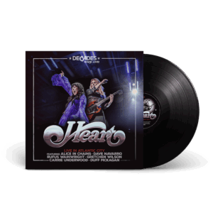 Live In Atlantic City Double Vinyl + Download Code Double Heavyweight LP by Heart
