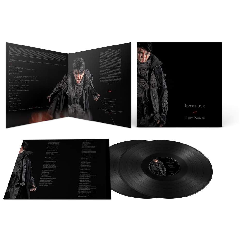 Intruder Double Vinyl Double Heavyweight LP by Gary Numan