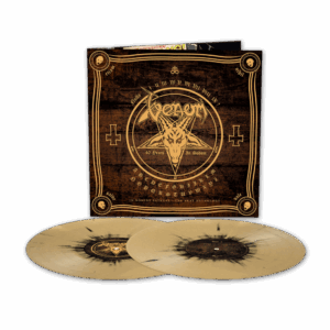 In Nomine Satanas Gold & Black Splatter Double LP by Venom