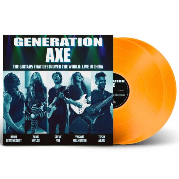 The Guitars That Destroyed The World (Live In China) Double LP by GENERATION AXE
