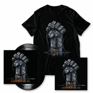 Rise Double Vinyl + Album Art T-Shirt + Artwork Print - Stanton Warriors