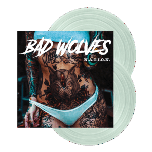 N.A.T.I.O.N Double Coloured Double LP by Bad Wolves