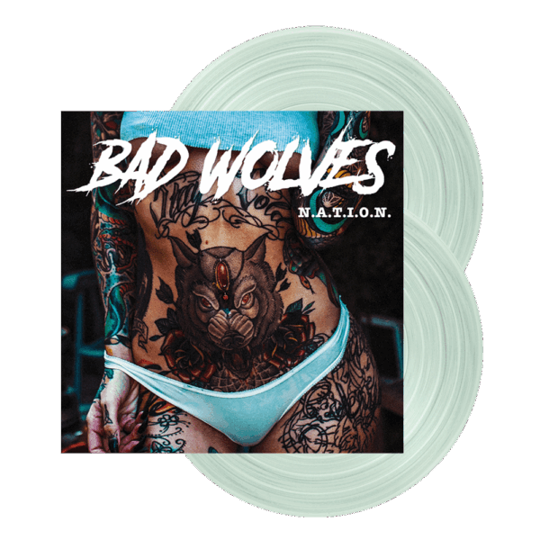 N.A.T.I.O.N Double Coloured Double LP by Bad Wolves