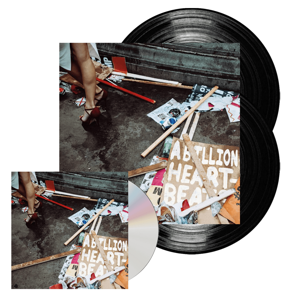 A Billion Heartbeats CD + Double Vinyl by Mystery Jets