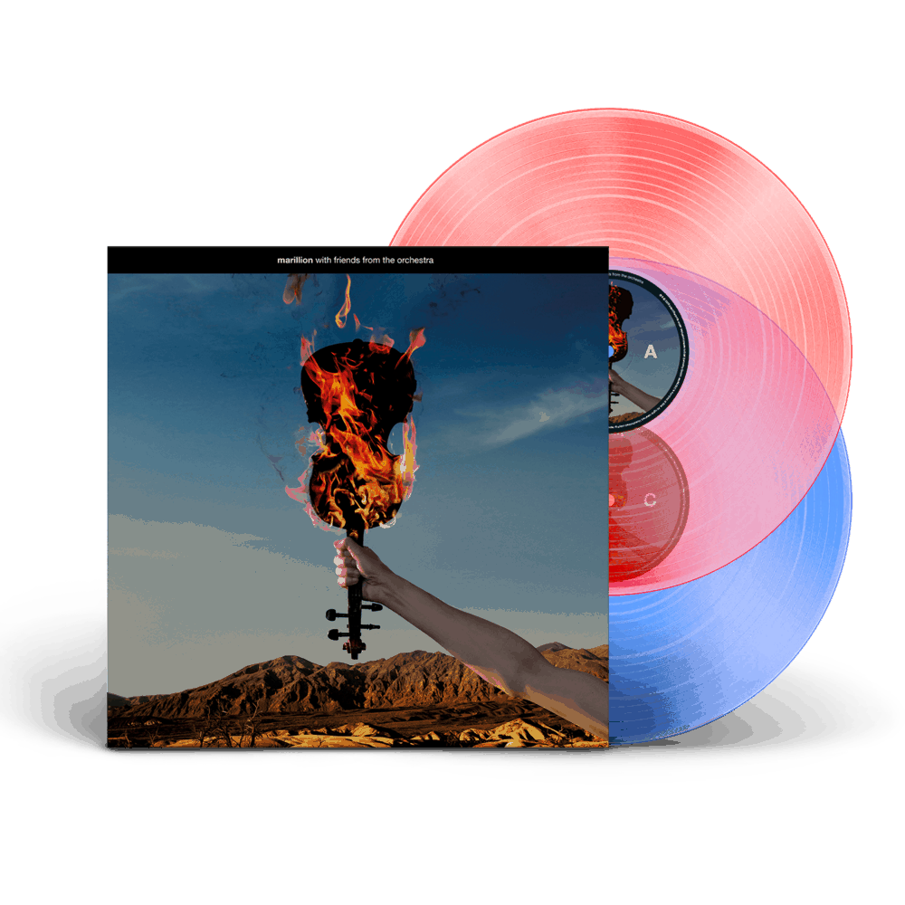 With Friends From The Orchestra Coloured Double Heavyweight LP by Marillion