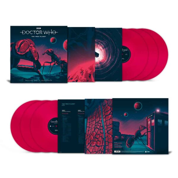 The Web Planet Triple Pink Triple Heavyweight LP - Doctor Who