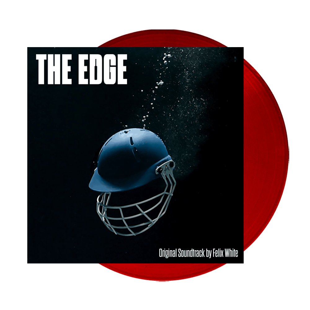 The Edge OST Cricket Ball Red (Damaged) (Signed) LP by Felix White
