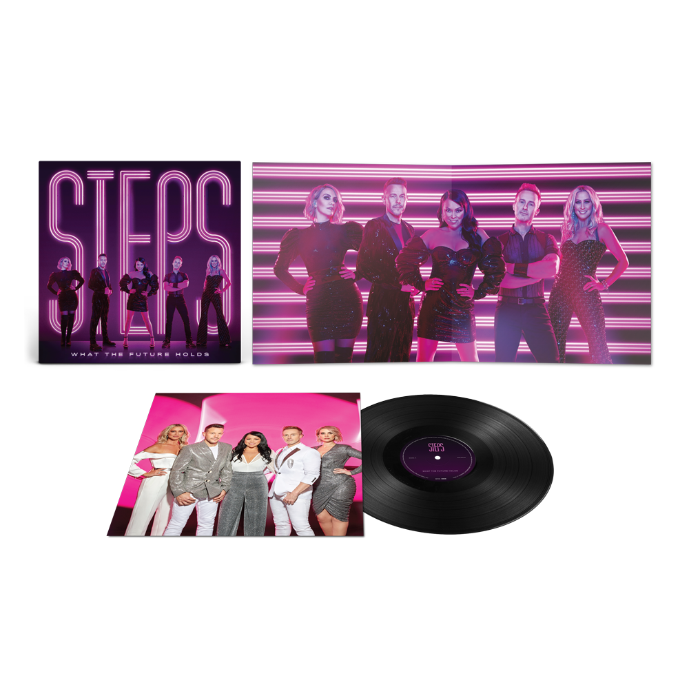 What The Future Holds Black Vinyl LP by Steps