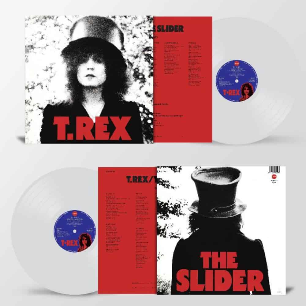 The Slider Clear Heavyweight LP by T. Rex