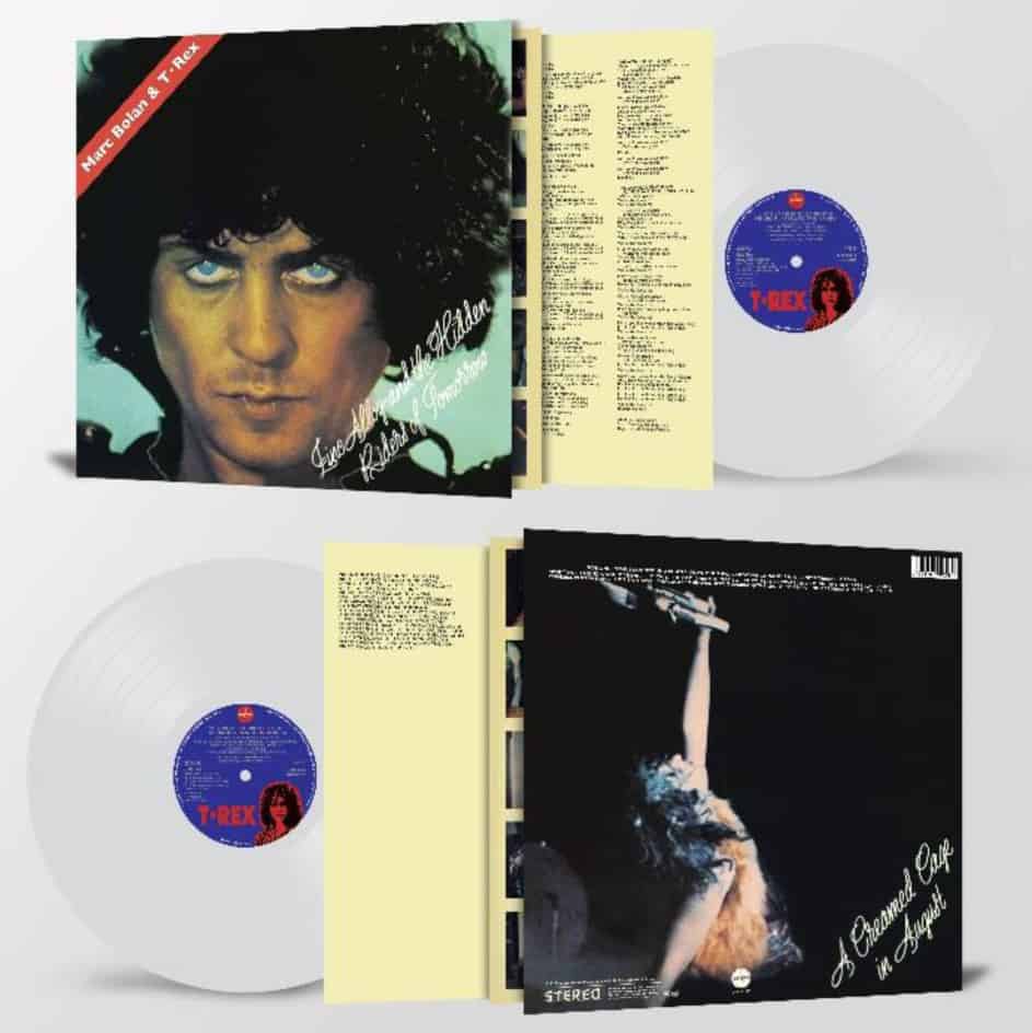 Zinc Alloy And The Hidden Riders Of Tomorrow Clear Heavyweight LP by Marc Bolan & T. Rex