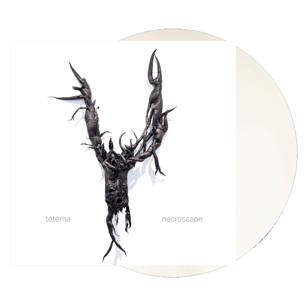 Necroscape White Vinyl LP by Tetema