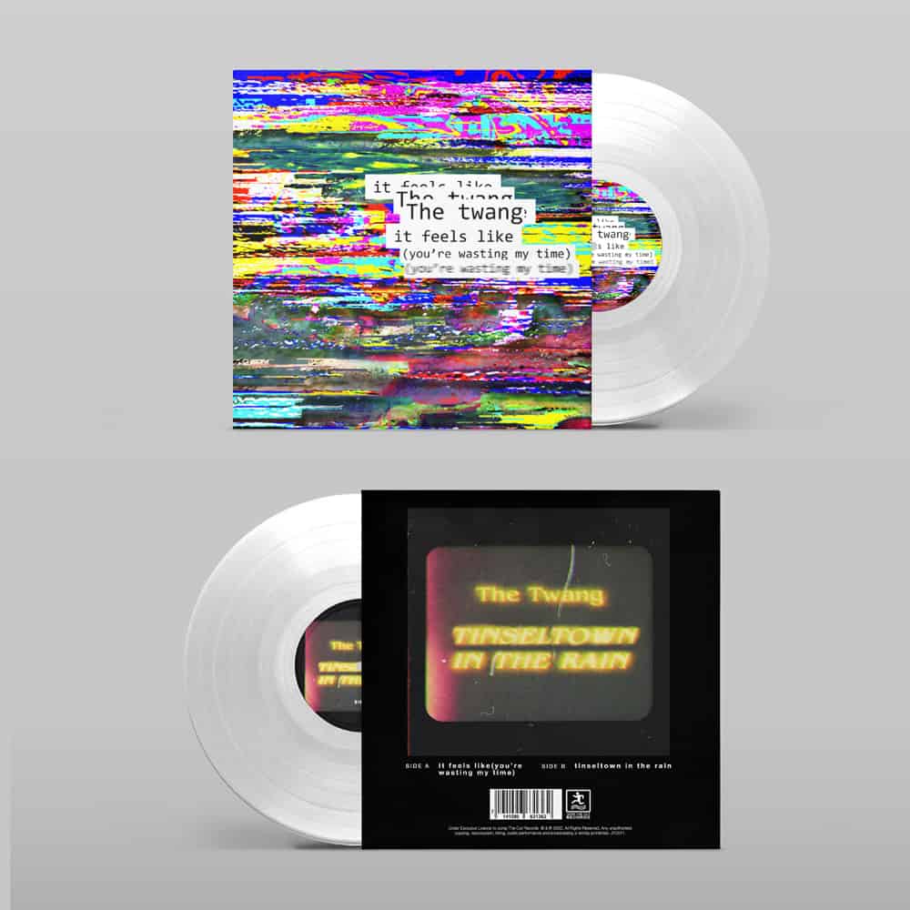 It Feels Like / Tinseltown Clear 7-Inch Vinyl 7 Inch by The Twang