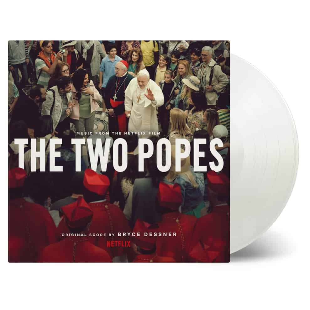 The Two Popes OST White Heavyweight LP by Bryce Dessner