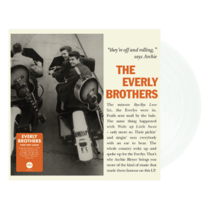 The Everly Brothers White Heavyweight LP by The Everly Brothers