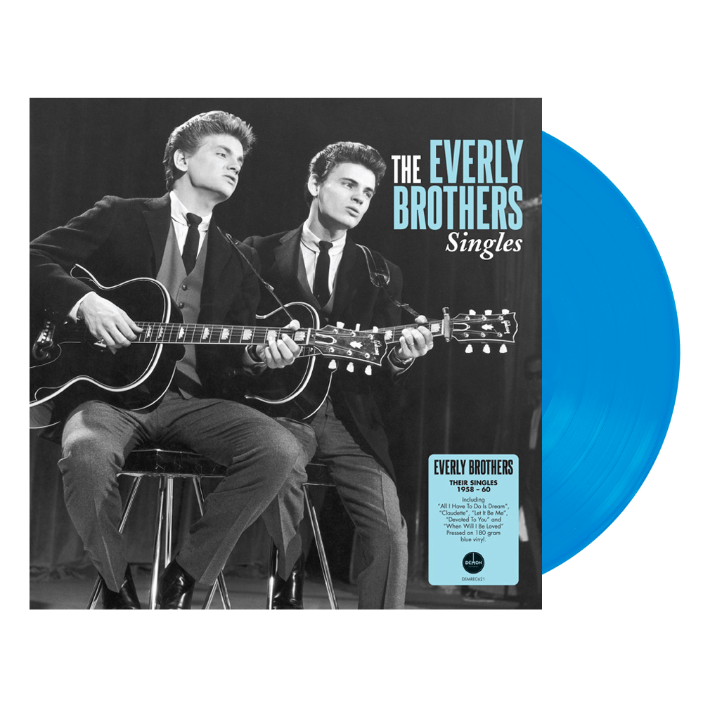 Singles Blue Heavyweight LP by The Everly Brothers