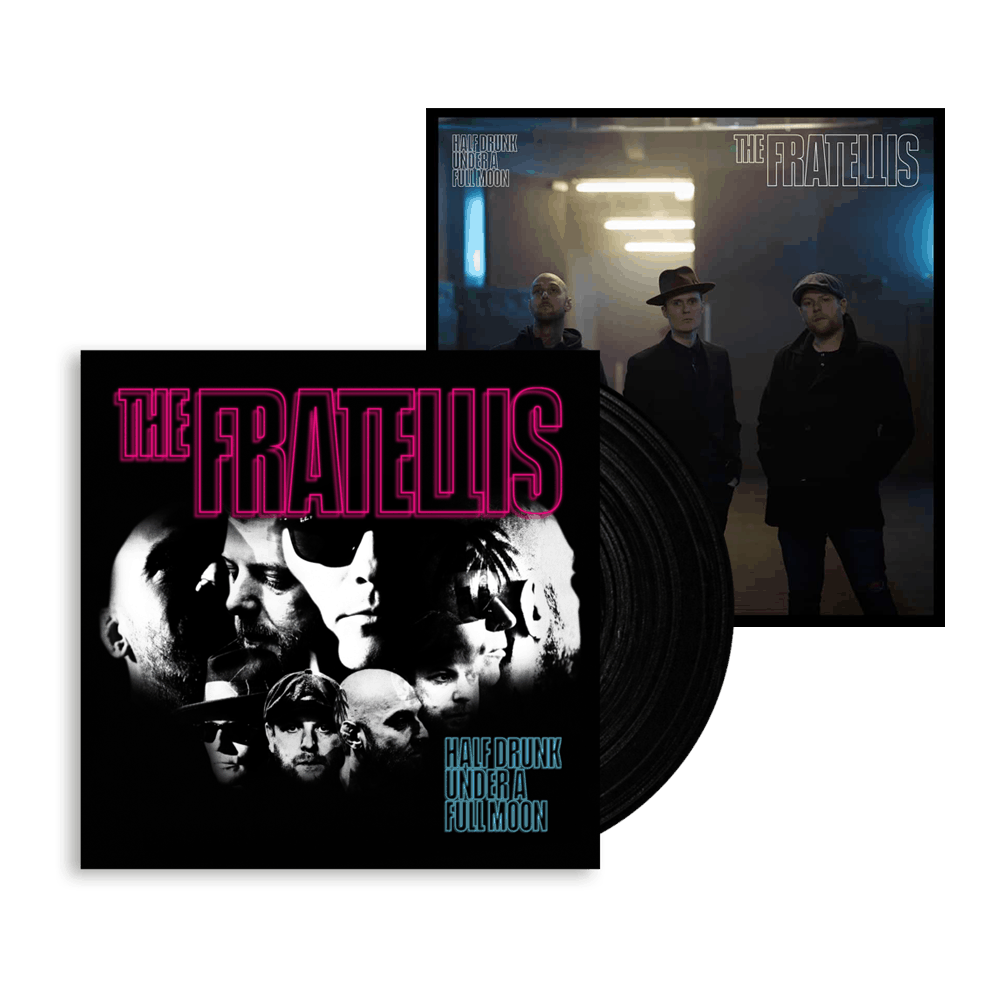 Half Drunk Under A Full Moon Black Vinyl LP by The Fratellis