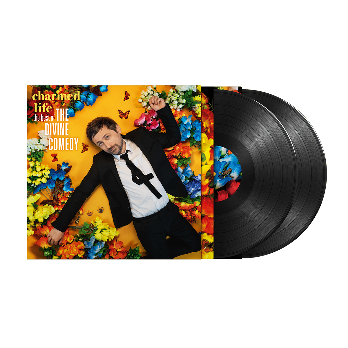 Charmed Life - The Best Of The Divine Comedy Double Vinyl - The Divine Comedy