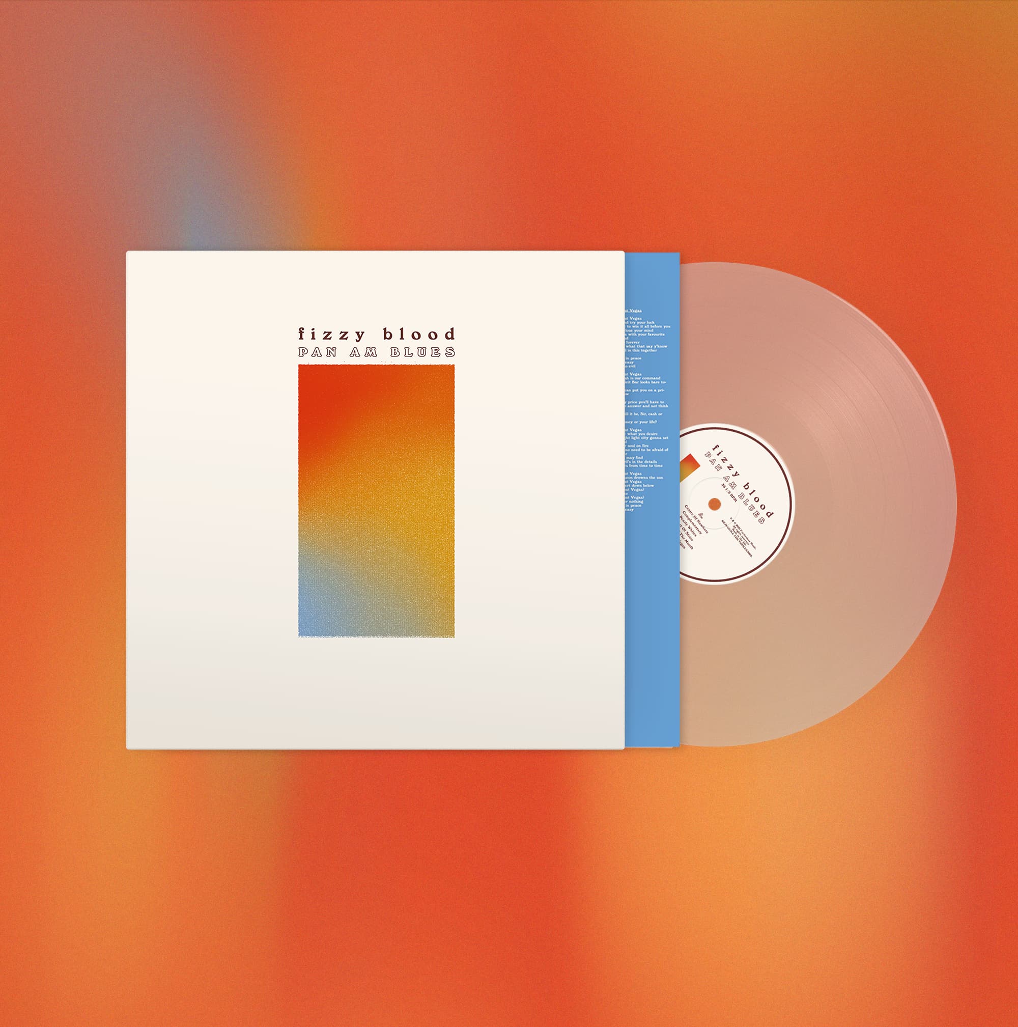 PAN AM BLUES LP by fizzy blood