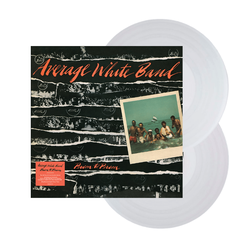 Person To Person Clear Double Heavyweight LP by Average White Band