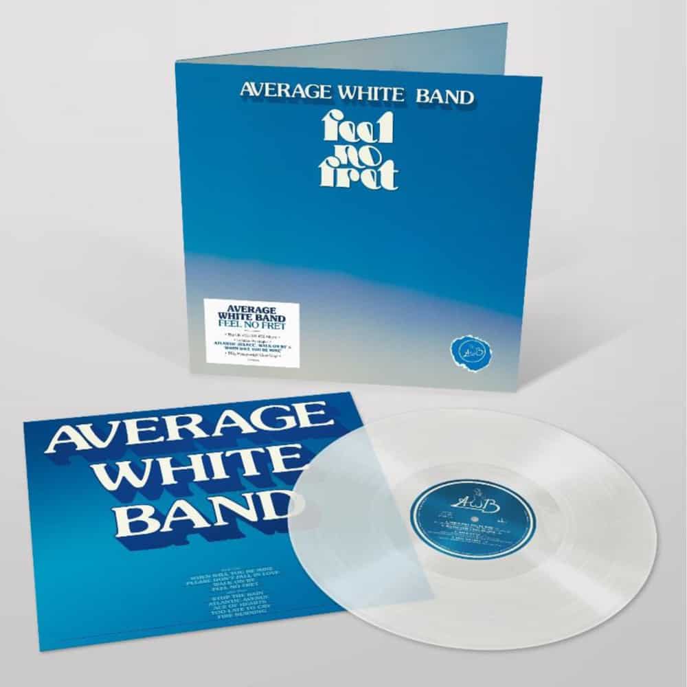 Feel No Fret Clear Heavyweight LP by Average White Band