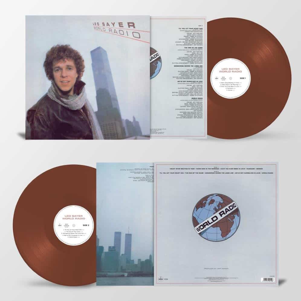 World Radio Brown Heavyweight LP by Leo Sayer