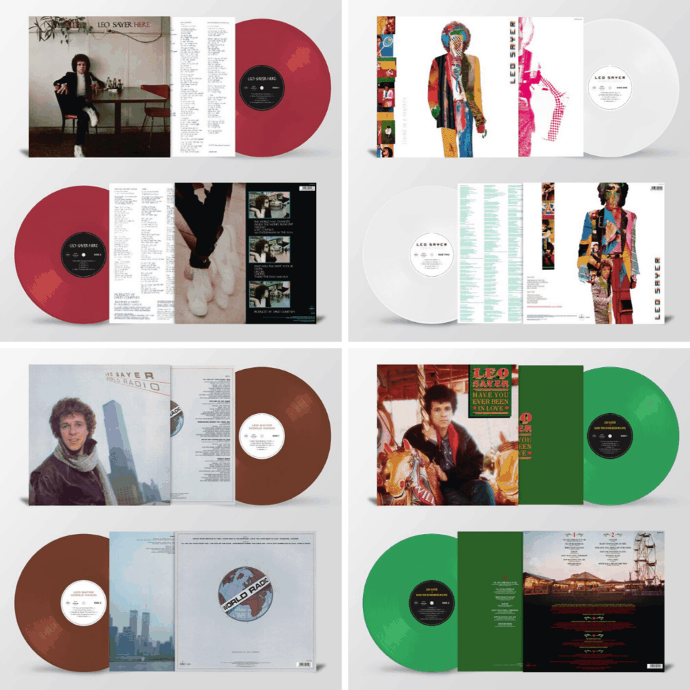 Coloured Vinyl Reissues Bundle by Leo Sayer