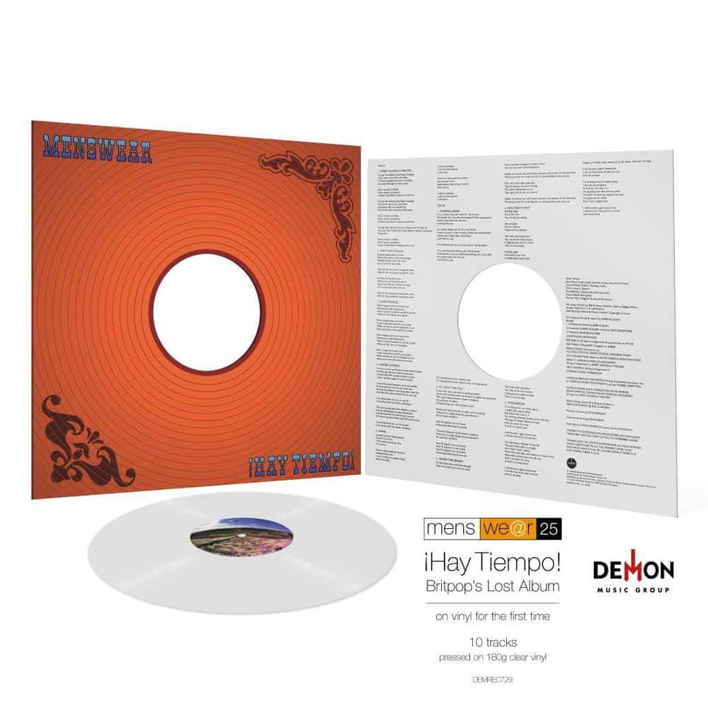Hay Tiempo! Clear Vinyl by Menswear