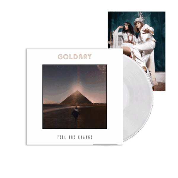 Feel The Change White LP - Goldray