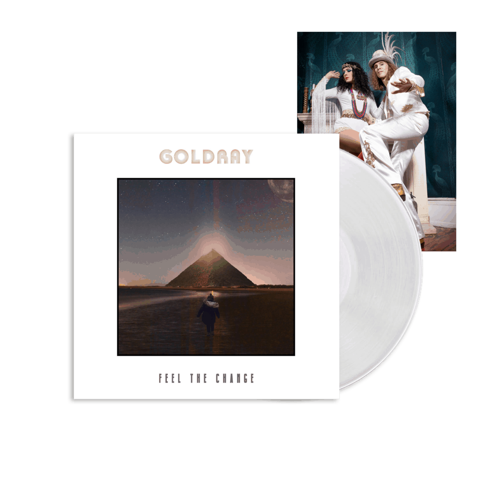 Feel The Change White LP by Goldray