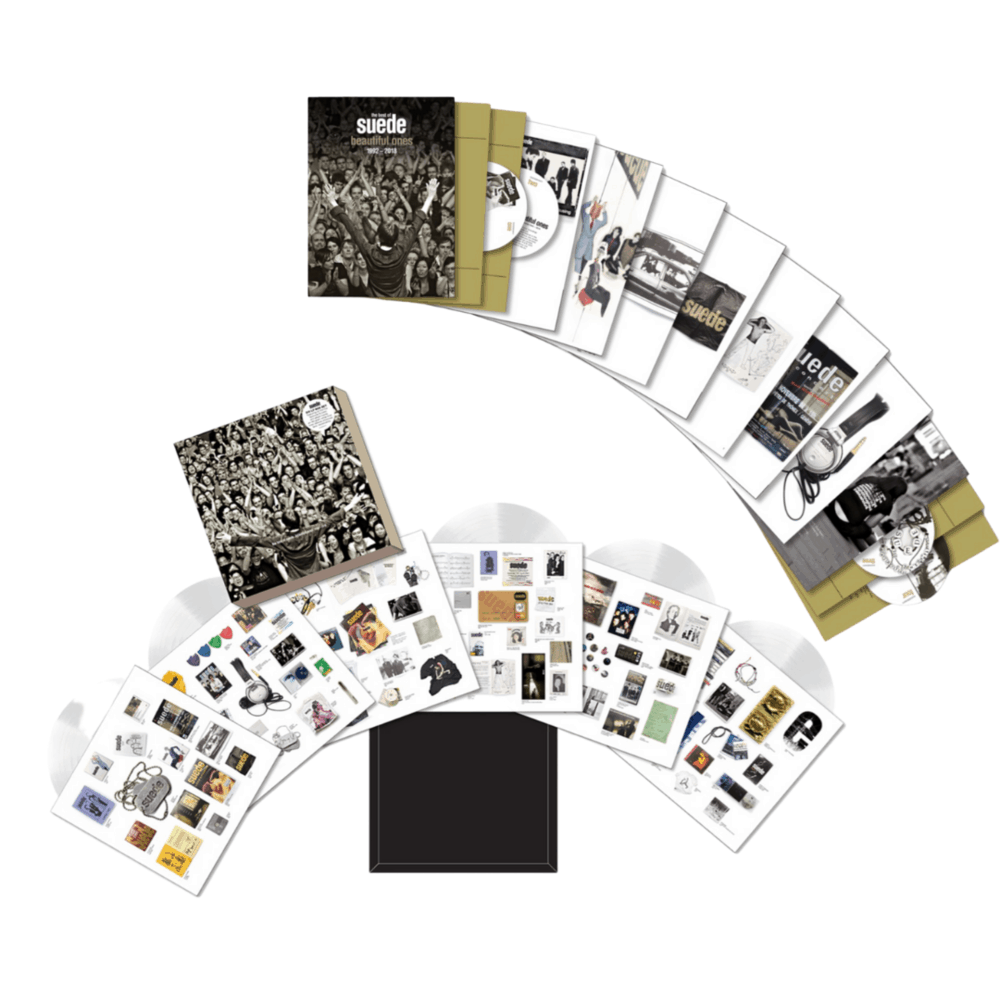 Beautiful Ones: The Best Of Suede 1992 - 2018 6LP White Vinyl + 4CD Boxsets by Suede
