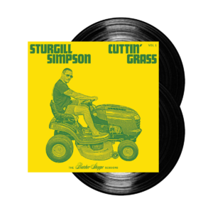 Cuttin' Grass Vol. I Black Double LP by Sturgill Simpson