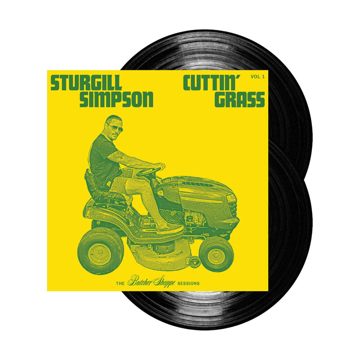 Cuttin' Grass Vol. I Black Double LP by Sturgill Simpson