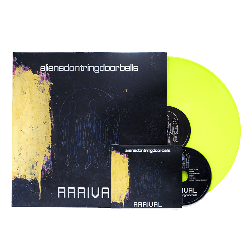 Arrival - CD and LP Bundle  + Free Digital Download by Aliensdontringdoorbells