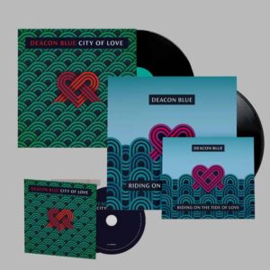 Riding On The Tide Of Love CD + Riding On The Tide Of Love Black LP + City Of Love CD + City Of Love Vinyl by Deacon Blue