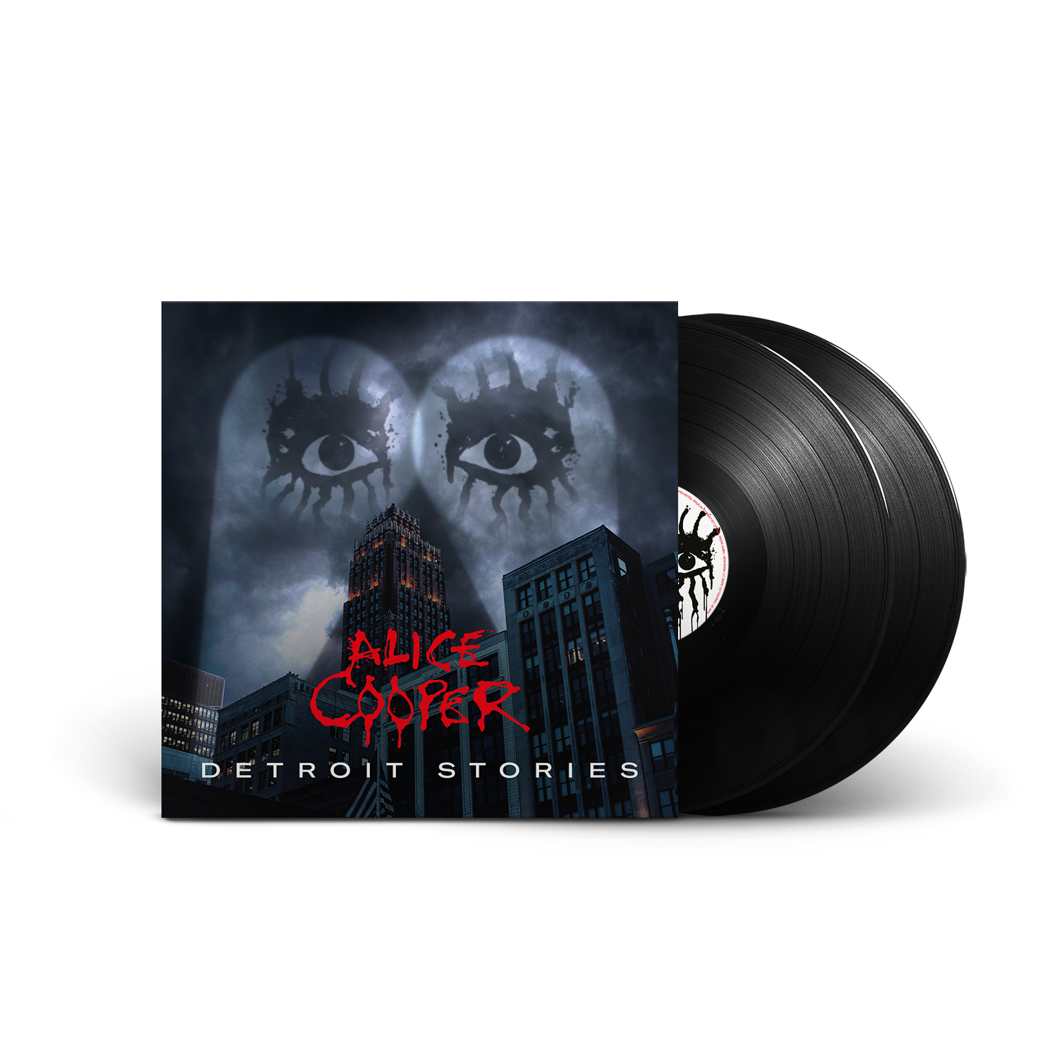 Detroit Stories Vinyl Black Double Vinyl by Alice Cooper
