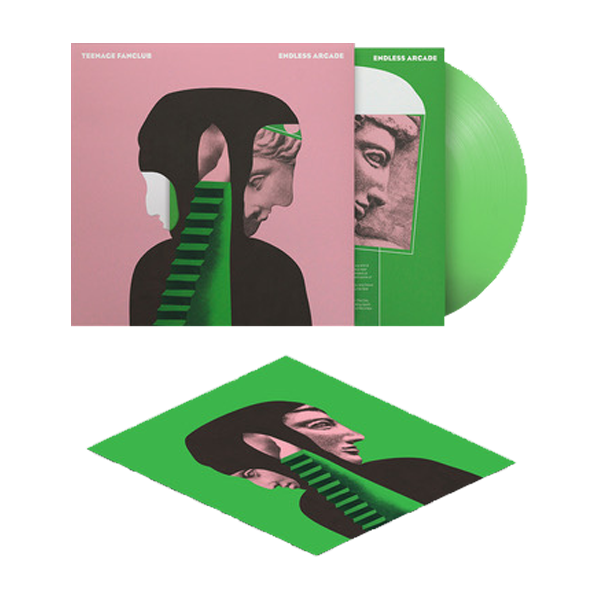 Endless Arcade Translucent Green LP by Teenage Fanclub