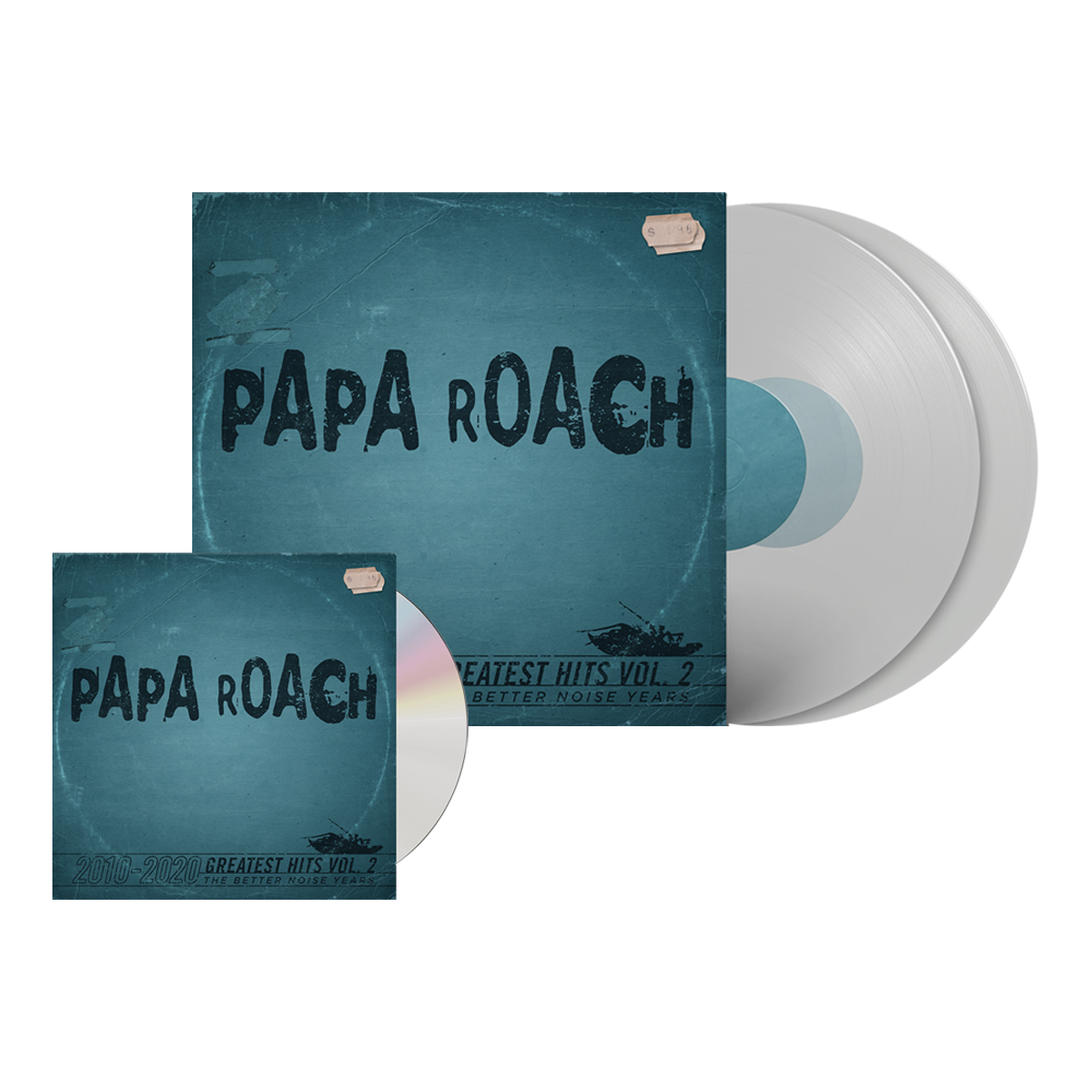 Greatest Hits Vol. 2: The Better Noise Years CD + Double Vinyl by Papa Roach