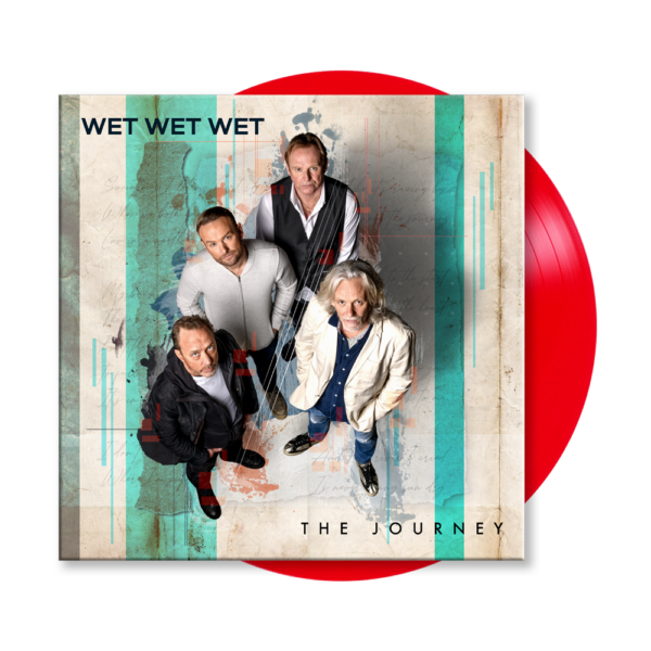 The Journey Red Vinyl (Signed) LP by Wet Wet Wet