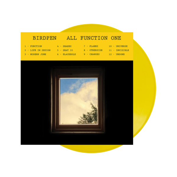 All Function One Sunflower Yellow Vinyl LP - Birdpen