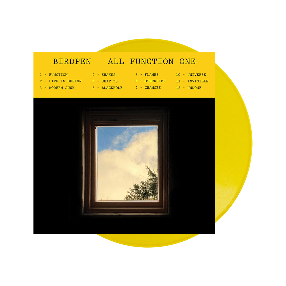 All Function One Sunflower Yellow Vinyl LP by Birdpen