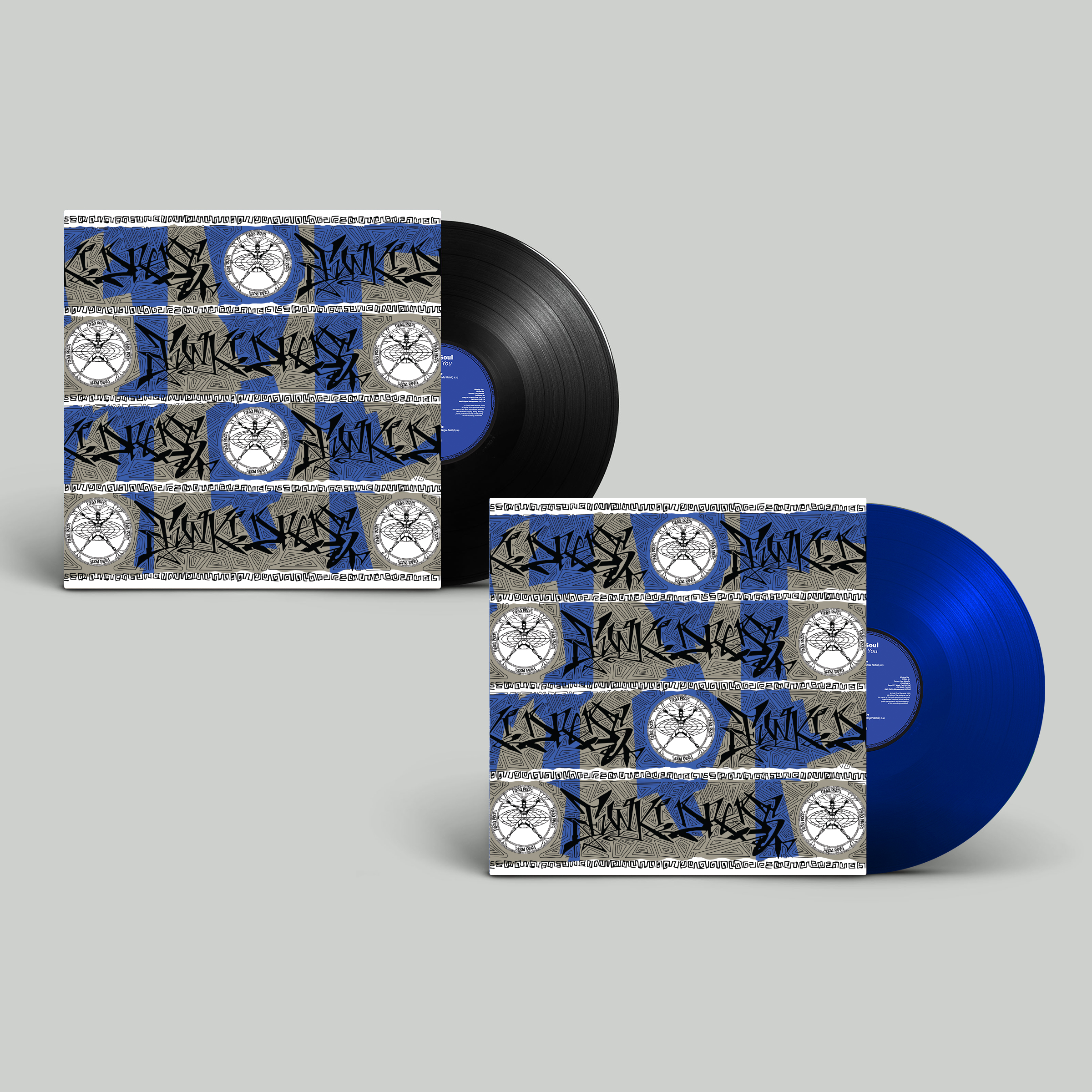 Missing You (Noodles & Wonder Remix) Transparent Blue Vinyl + Black Vinyl by Soul II Soul