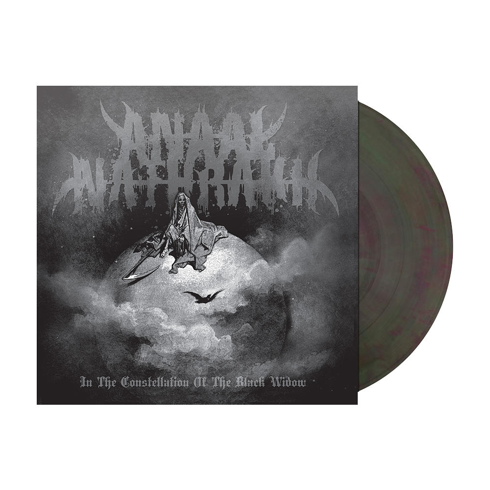 In The Constellation Of The Black Widow Grey/Green Marble LP by Anaal Nathrakh